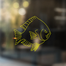 Bluegill Fish Universal Vinyl Decal Sticker_3