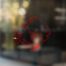 Bluegill Fish Universal Vinyl Decal Sticker_4