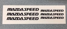 Mazdaspeed Brake Caliper Vinyl Decal Set for Mazda_2