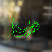 Tribal Style Fish Universal Vinyl Decal Sticker_3