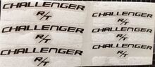 Dodge Challenger R/T RT Curved Caliper Brake HIGH TEMP Vinyl Sticker Decal (Any Color) 6X 2