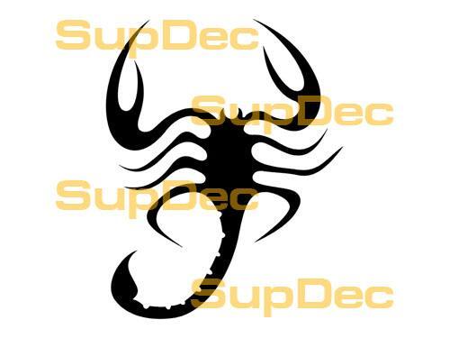 Scorpion Vinyl Art Wall  Window Bathroom Sticker Decal  #2