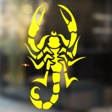 Scorpion Art Tribal Style Universal Vinyl Decal Sticker_4