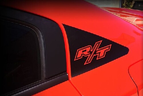R/T HEMI C-Pillar Decal Set for Dodge Charger 2011-2018