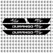 Dodge Durango Vinyl Door Sill Decals 2011 2012 2013 2014 2015 2016 2017 2