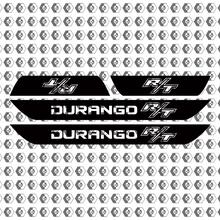 Dodge Durango Vinyl Door Sill Stickers Decals 2011 2012 2013 2014 2015 2016 2017 2