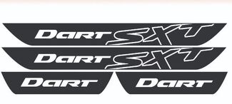 NEW! Dodge Dart SXT Vinyl Door Sill Decals 2013 2014 2015 2016