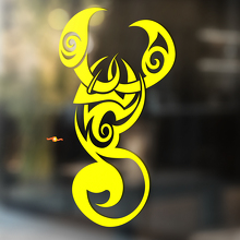 Scorpion Smooth Tribal Style Universal Vinyl Decal Sticker_4