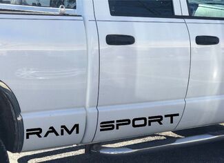 1500 2500 Dodge Ram Sport Vinyl Stickers Custom Decals logo mopar 5.7 L Rebel RT №4