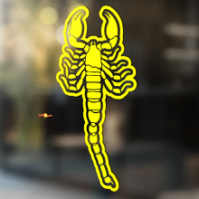 Desert Scorpion with Contour Universal Vinyl Decal Sticker_4