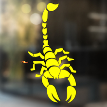 Tail Raised Scorpion Universal Vinyl Decal Sticker_4