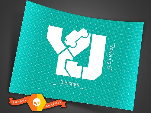 Hood Door Fender Decal Stickers for Jeep Wrangler YJ Rubicon