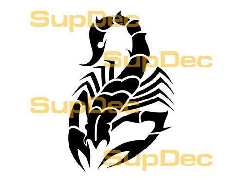 Scorpion Vinyl Art Wall  Window Bathroom Sticker Decal  #15