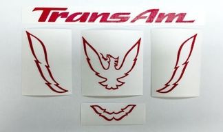 Trans Am Rear Panel Overlay Decal - 93-02 Trans Am