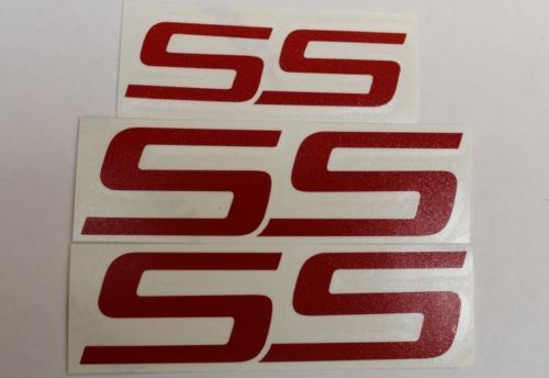 SS Emblem Side Vinyl Decal Sticker for Chevrolet Camaro
