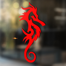 Fire Seahorse Tribal Style Universal Vinyl Decal Sticker_3