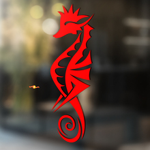 Seahorse Tribal Style Universal Vinyl Decal Sticker_2