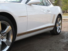 2010-2015 Chevrolet Camaro SS RS LS Rocker stripe stripes Stickers Decals graphics 2