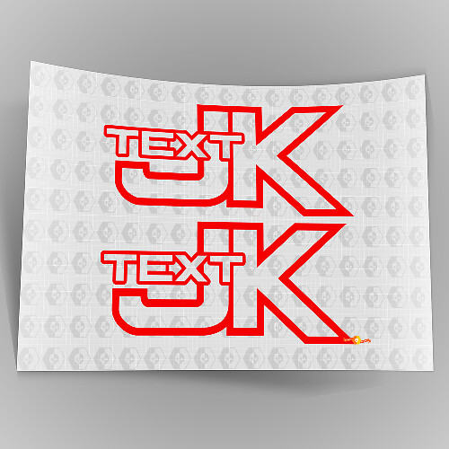 Custom Text Off Road Trails Rock Crawling 4x4 Vinyl Decal Sticker for Jeep Wrangler JK