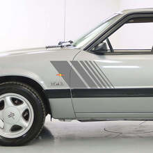 Strobe Side Stripes Vinyl Decals Kit for Musclecar Mustang 1979-93_2