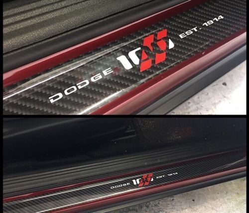100th Anniversary Door Sill Vinyl Decal Stickers for Dodge Challenger