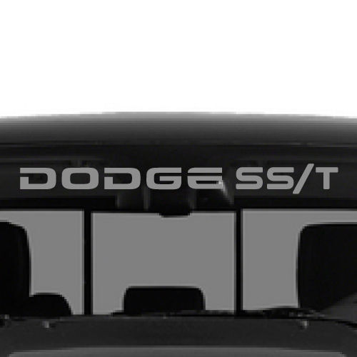 SS/T Windshield or Rear Logo Graphic Vinyl Decal Sticker Reflective for Dodge Ram