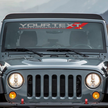 Motorsport Windshield Vinyl Decal Sticker for Dodge 2