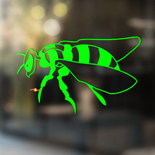 Bee Universal Vinyl Decal Sticker_2