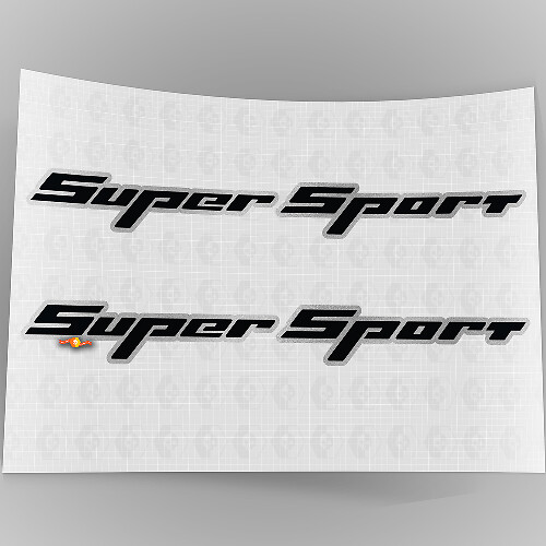 Super Sport Vinyl Decals For Chevy Camaro SS