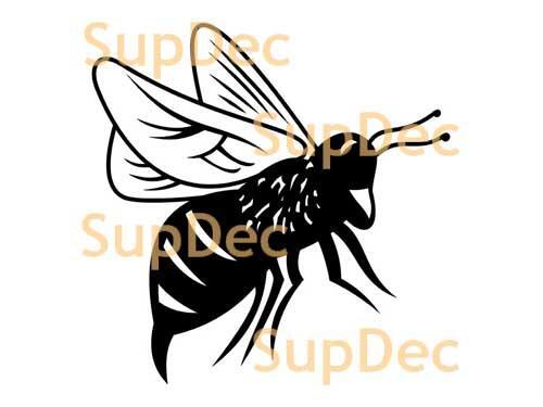 BEE mosquito Vinyl Art Wall  Window Bathroom Sticker Decal #4