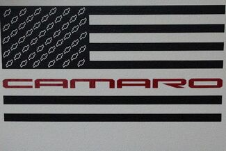 Camaro ZL1 graphic, decal american flag, Chevy Camaro ss, LT