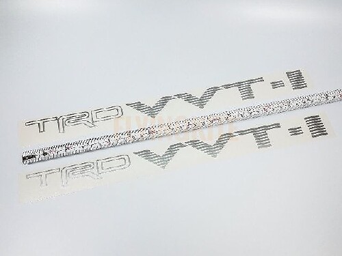 TRD VVT-i Style Vinyl Decal Set for Toyota Corolla Yaris Scion GT86