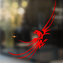Flying Bird Tribal Style Universal Vinyl Decal Sticker_3