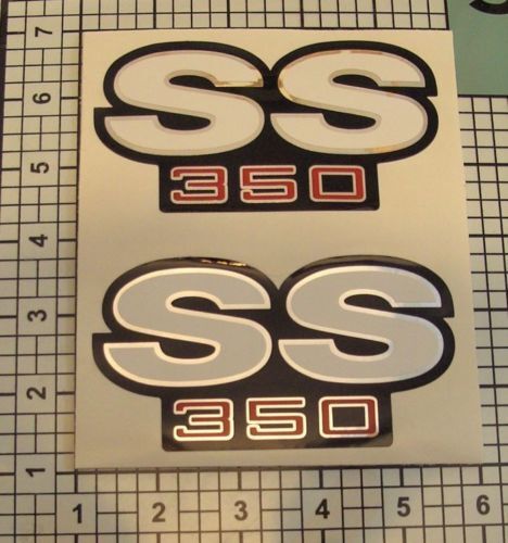 SS 350 Logo Side Vinyl Decal Sticker for Chevrolet Camaro SS
