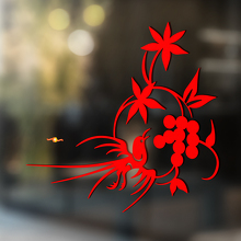 Bird and Berries Universal Vinyl Decal Sticker_2