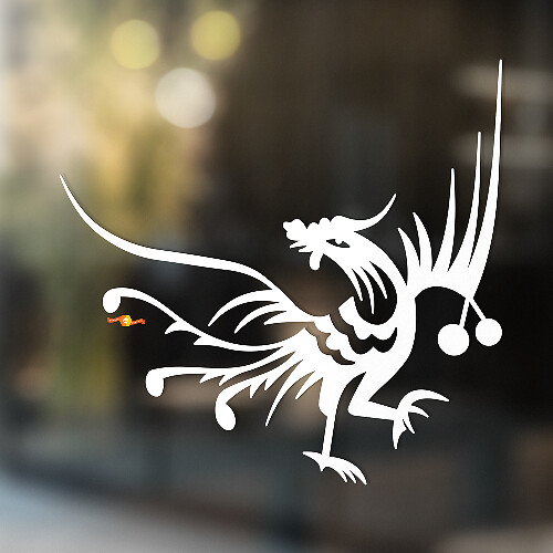 Rooster Universal Vinyl Decal Sticker