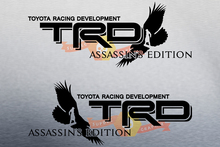 Toyota Racing Development TRD Assassin's Creed edition 4X4 bed side Graphic decals stickers 2