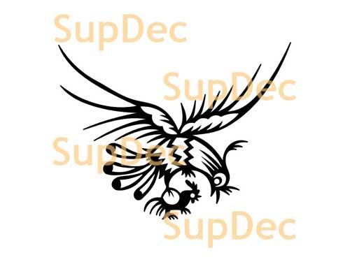 Bird Vinyl Art Wall  Window Bathroom Sticker Decal removable #11