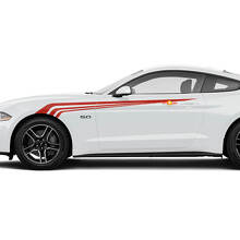 Front Fender Accent Stripes for Ford Mustang GT 3