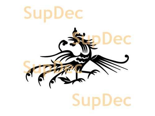 Bird Vinyl Art Wall  Window Bathroom Sticker Decal removable #14