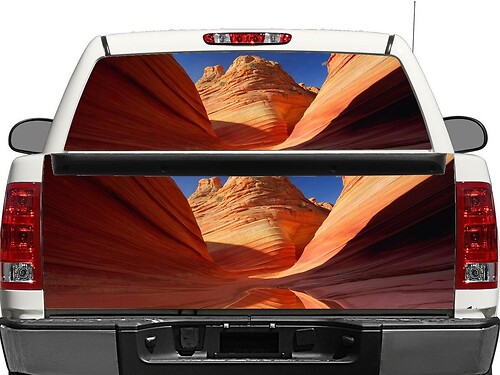 Grand Canyon Rear Window or Tailgate Vinyl Decal for Pick-up Trucks SUVs