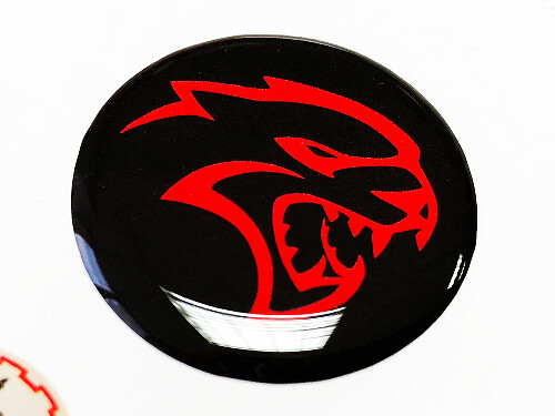 Start Engine Button Domed Badge Emblem Resin Decal Sticker for Dodge Charger