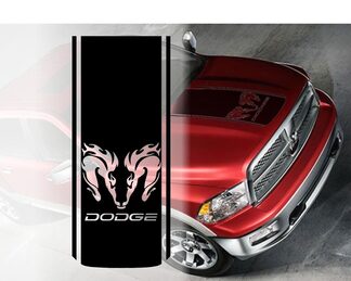 Dodge Ram 1500 2500 HEMI Hood Stripe Racing Decal vinyl graphics