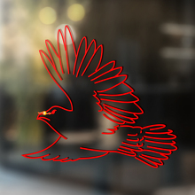 Flying Bird Contour Style Universal Vinyl Decal Sticker_4