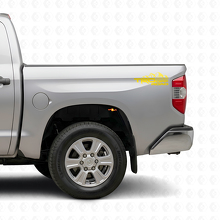 TRD Off-Road Mountain Rear Side Vinyl Decal Set for Toyota Tacoma Tundra_5