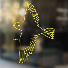 Bird in Flight Universal Vinyl Decal Sticker_4