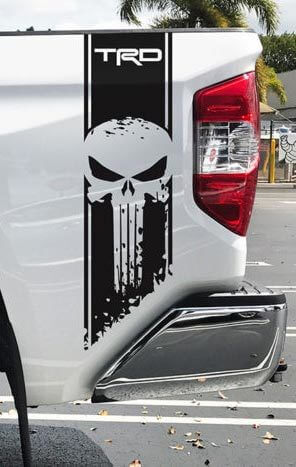 Toyota TRD Tundra Stripes 4X4 sport 2 Decal Vinyl Stickers Pair Decals