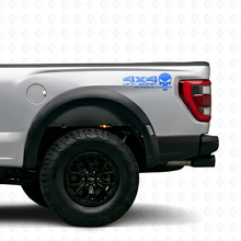 4x4 Off Road Punisher Edition Bed Side Vinyl Decal Pair for Musclecar truck_2