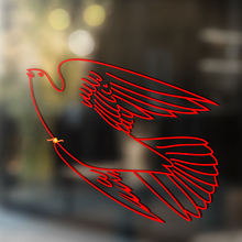 Flying Dove Universal Vinyl Decal Sticker_3