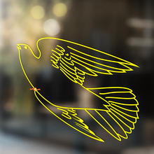 Flying Dove Universal Vinyl Decal Sticker_4